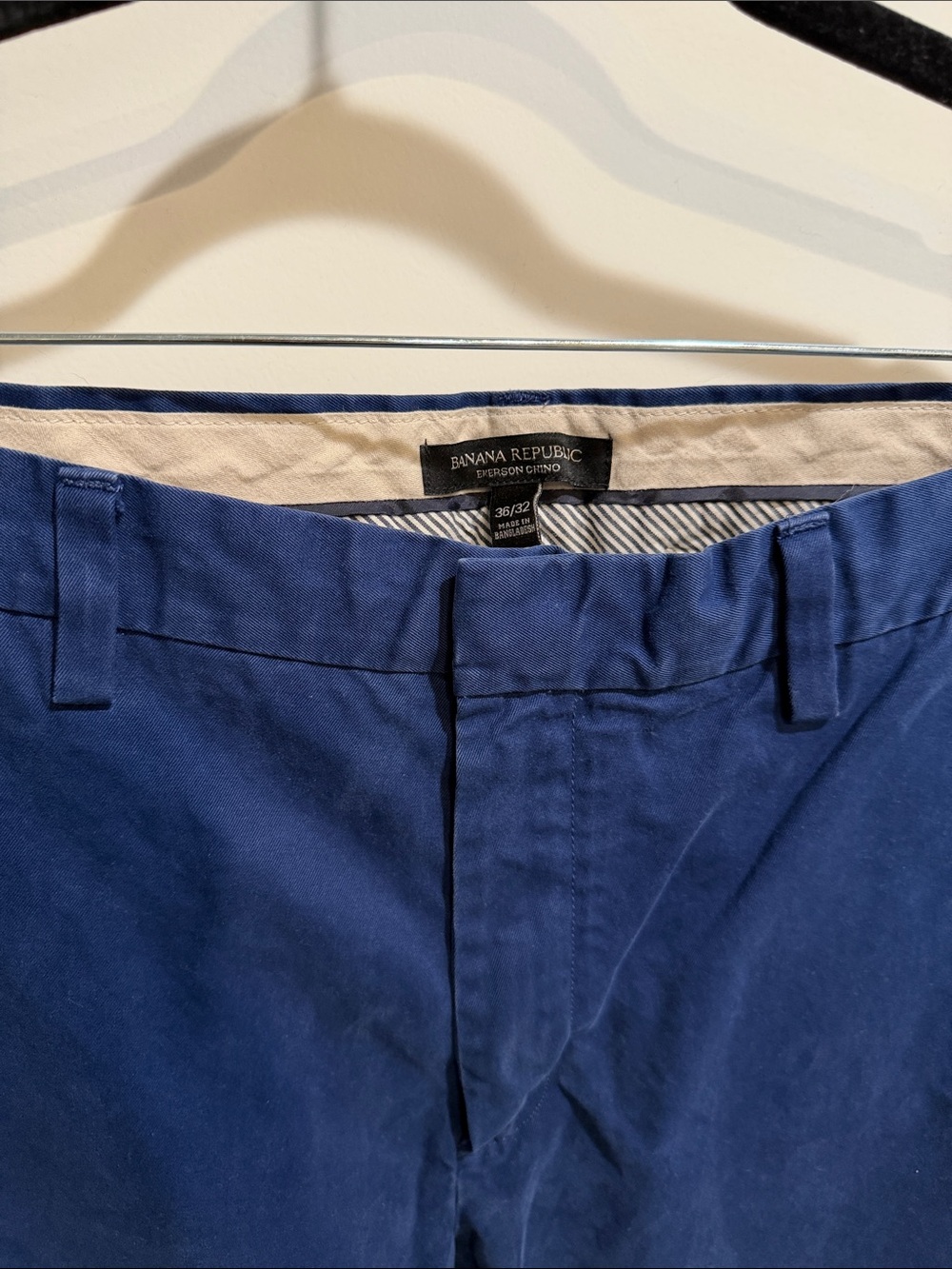 Banana Republic Men's Royal Blue Chino Pants 36x32